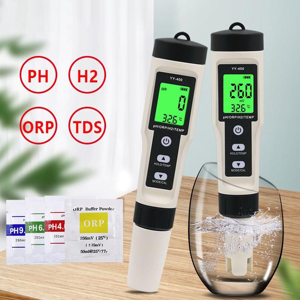 Test Pen PH/ORP/TDS 4 In 1 Backlight Hydrogen-Rich