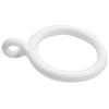 Good-20X White 25Mm Inner Plastic Curtain Rings
