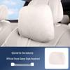 Aviation Suede Plush Neck Pillow & Lumbar Support for AITO M7/M8/M9 Headrest - Car Interior Accessories