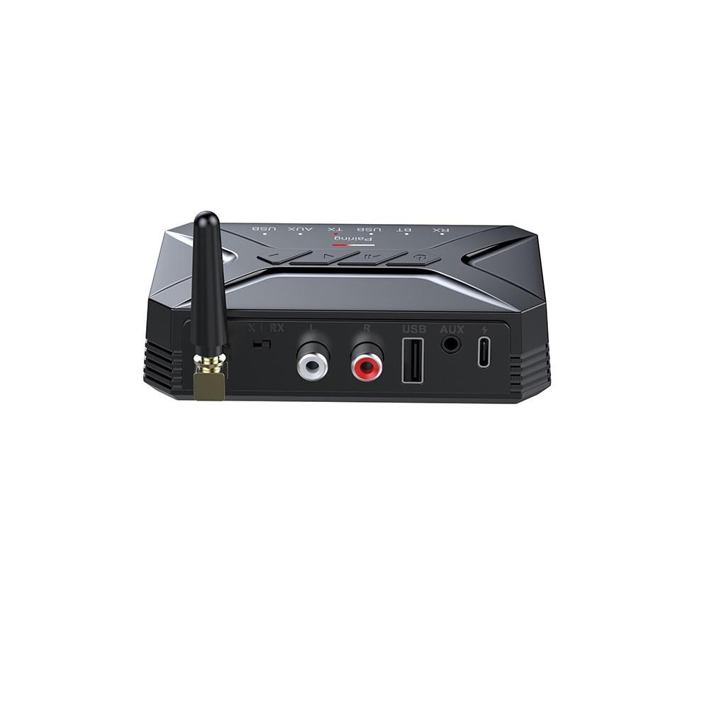 Bluetooth 5.0 Transmitter Receiver 3.5mm AUX To RCA Wireless Audio Adapter