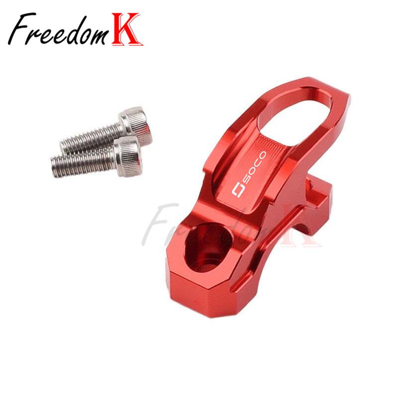 

For Super Soco Cpx Cumini Cux Tc 50 TC Max Wanderer Tcmax 2019-2025 Motorcycle Accessories Helmet Hook Luggage Bag Hanger Holder красный