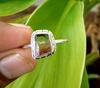 Watermelon Tourmaline Ring 925 Sterling Silver Gemstone Ring Sz 8.5  Wedding