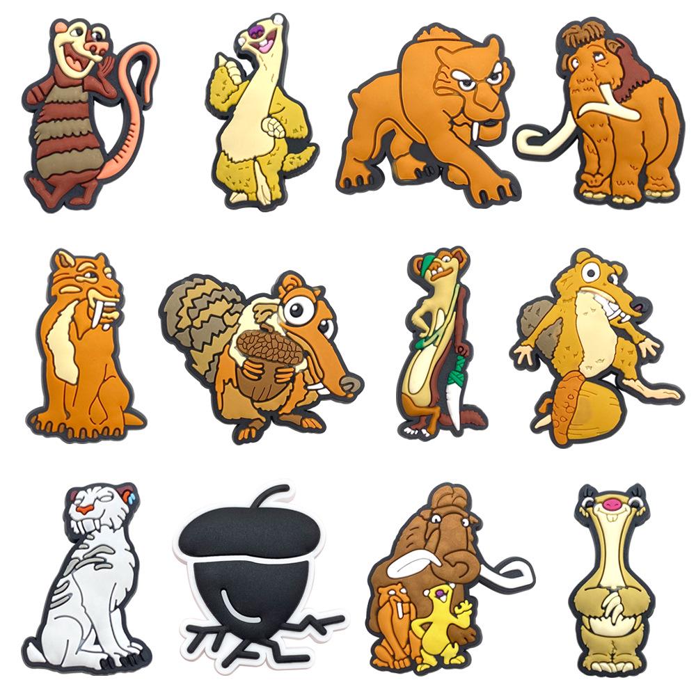 84 Exquisite Anime Shoe Charms: Soft Rubber Buckles for DIY Clogs and Cute Decorations