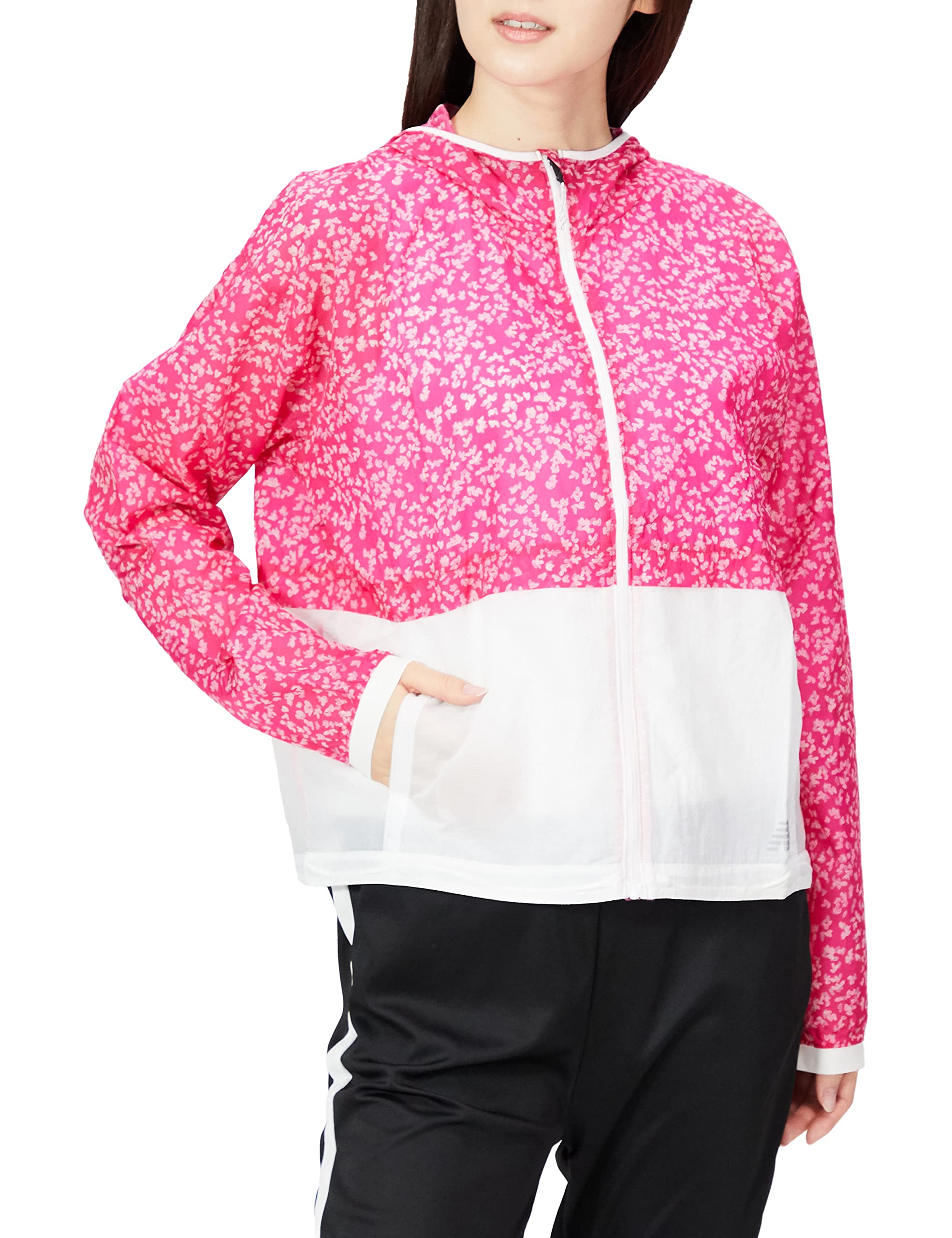 

Jacket Sakura Light Packable Jacket AWJ0103Y EPK M [New Balance] (Unlined) Women s (Exvalant Pink)