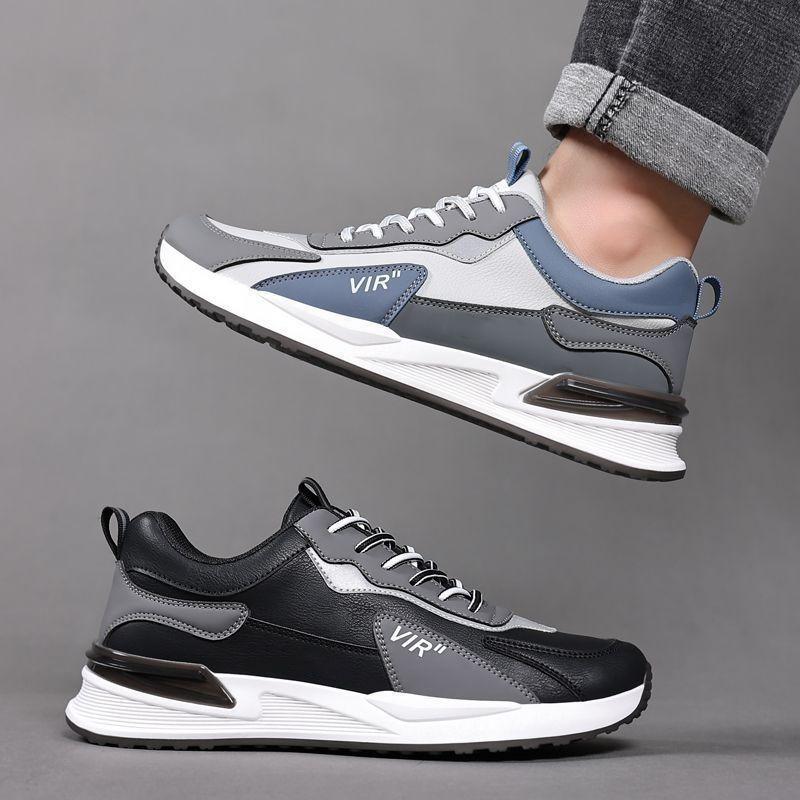 Mesh Men's Shoes Spring New Fashion Breathable Light Soft Sole Comfortable Daily Sports Leisure Running Trendy Shoes