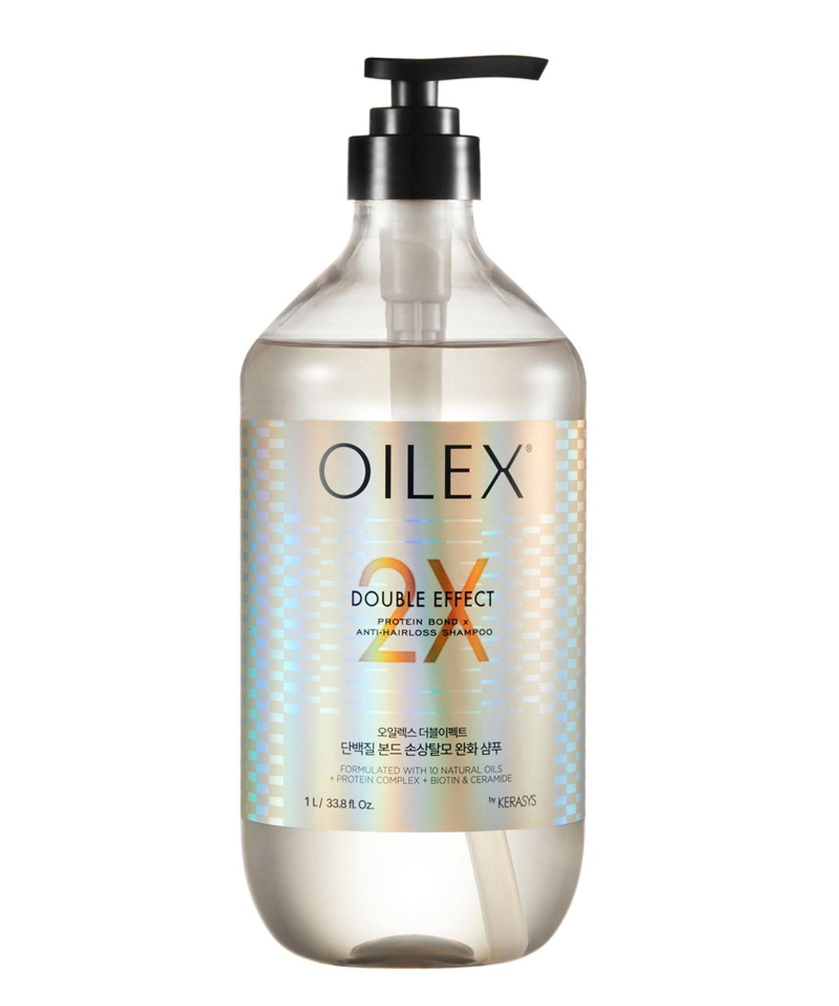 Oilex Double Effect Damage Care Hair Loss Relief Protein Bond Shampoo 1L