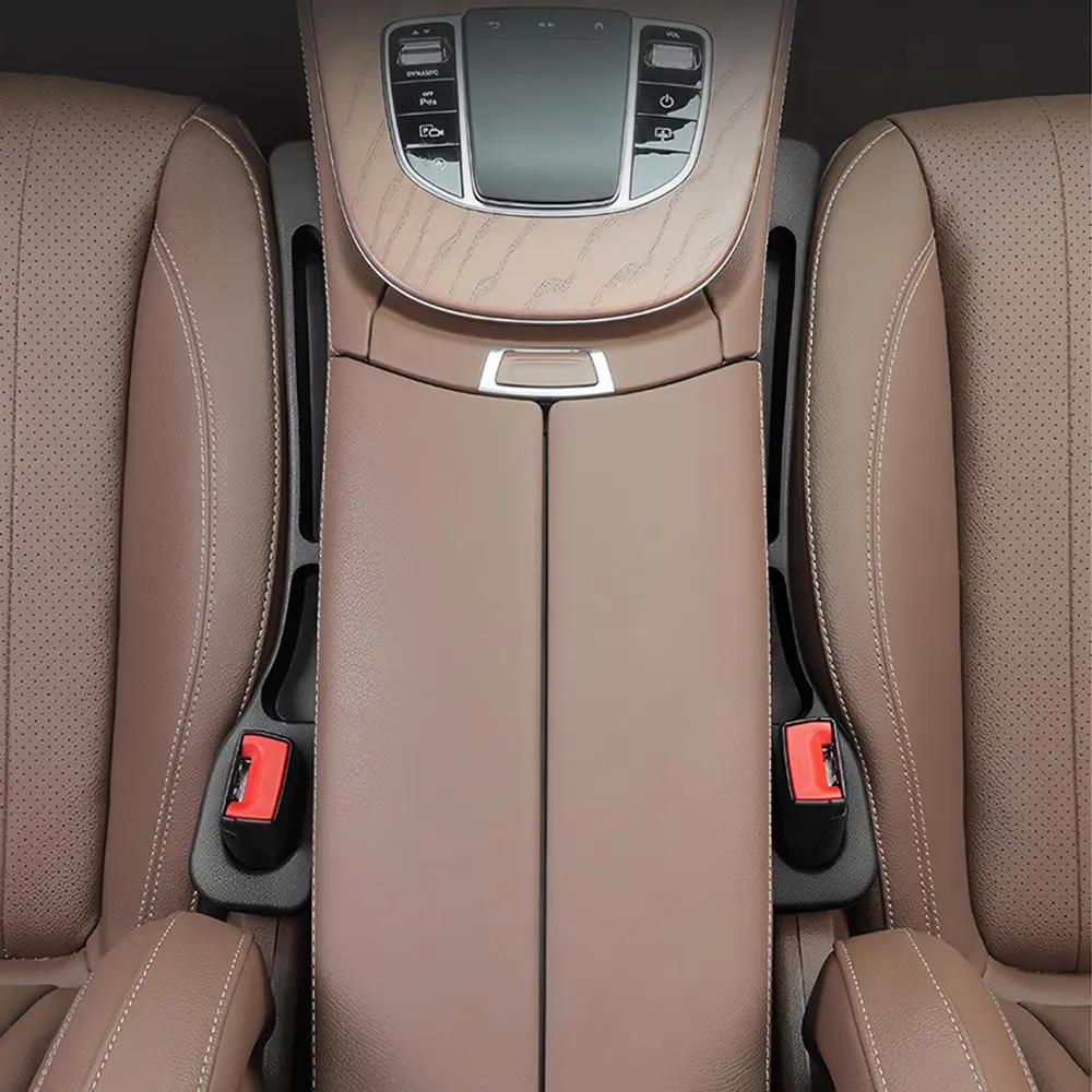Car Seat Gap Filler - Universal Front Seat Crevice Organizer & Drop Stop Pad, Prevent Items from Falling Between Seats for Safe Driving