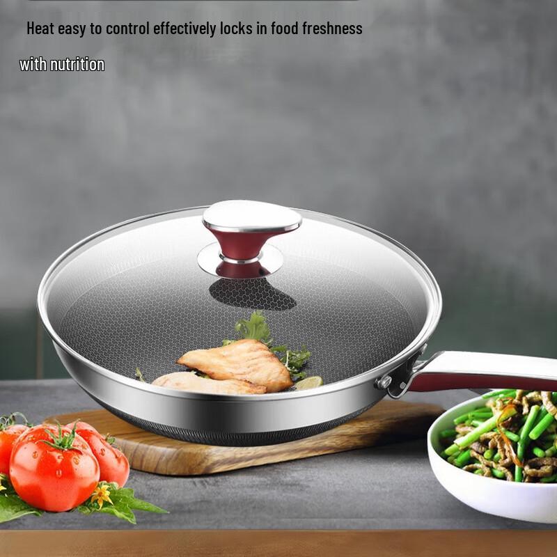 

Kombach Shimanni 316 Stainless Steel Non-stick Wok
