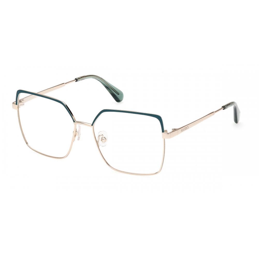 

Max Co. Mo5097 32a Women Eyeglasses Green Gold/54