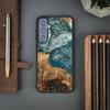 Bewood Unique Case for Samsung Galaxy S23 FE - Planets - Earth