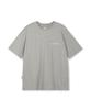 Yusentig Og Logo T-Shirt Melange Grey Aw5Me4381F