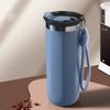 Portable Stainless Steel Insulated Cup 350ml 500ml with Lid Coffee Mug Double Wall Leak-Proof Water Bottle Travel