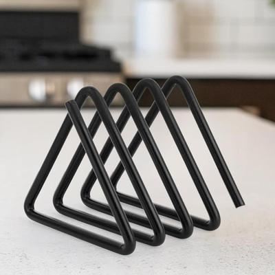 Cutting Board Holder Space-Saving Triangular Stand Counter Pan Sheets Rack Organizer for Dish Utensils Lid Bakeware Cabinet