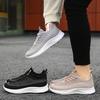 Shoes women's shoes versatile summer casual single shoes hollow breathable running shoes soft sole non-smelly sole sports shoes women