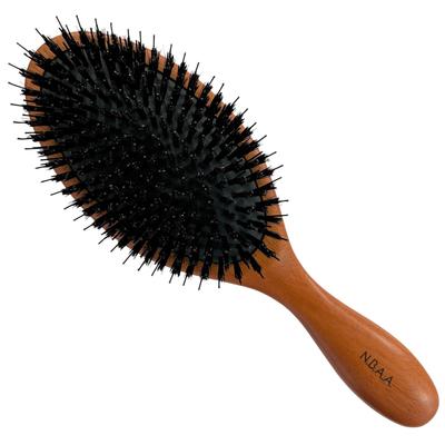 NBAA Brau-Kissen Schwarzes Haar 1 Pinsel (N.B.A.A.) Bürste, Holz, (Groß), NB-BC5, Bürste, (x 1)
