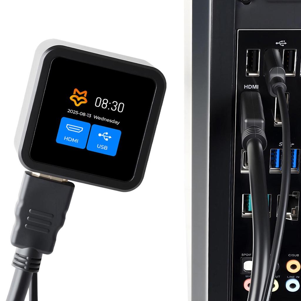 Luckfox PicoKVM 8GB Remote Desktop Tool for Wireless Industrial Computer Control