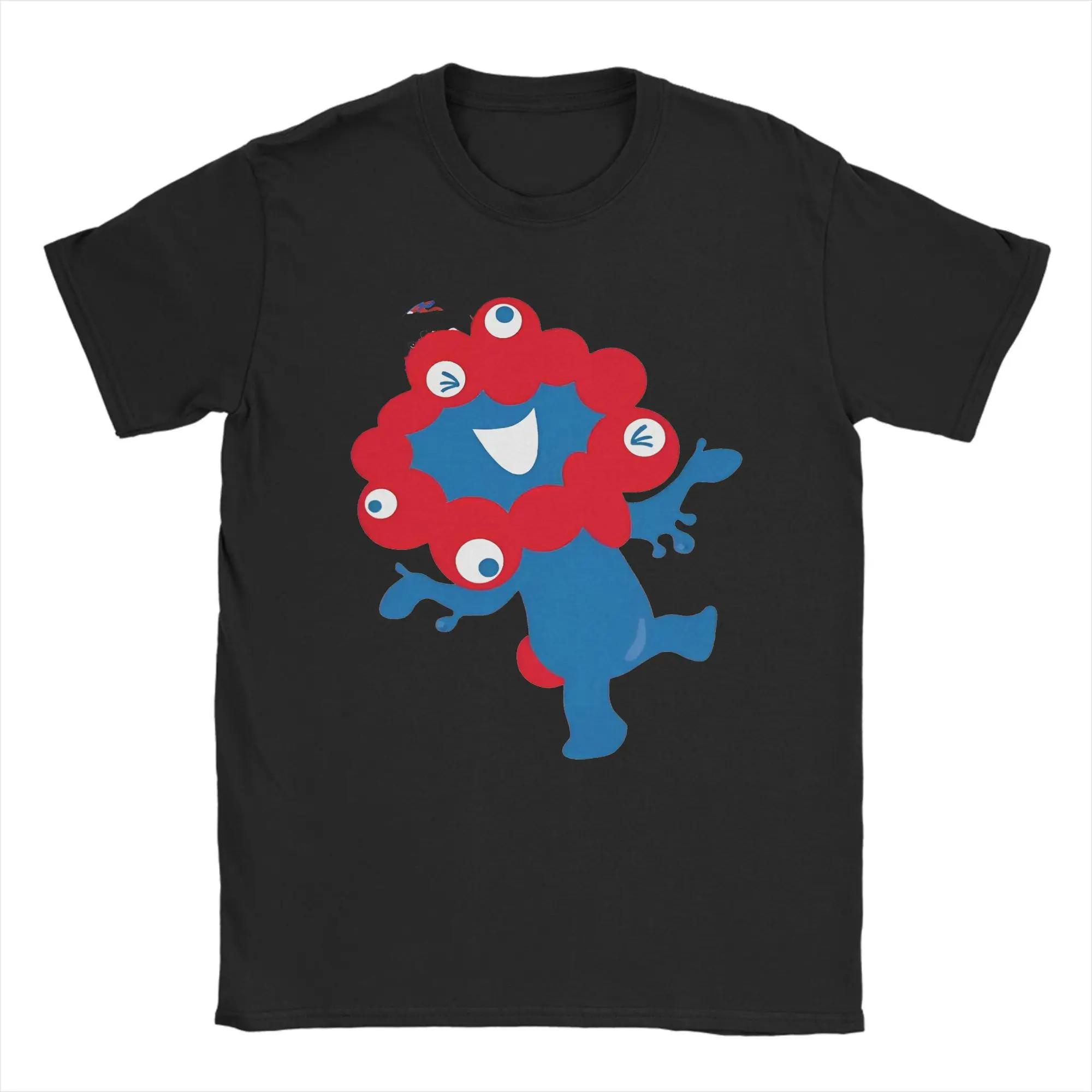 Funny Character Graphic Print Unisexs Cotton Tshirt Short Sleeve Crew Neck Tee S