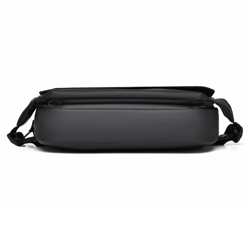 Unifarbene Umhängetasche Herren Multifunktionale Schultertasche Brusttasche