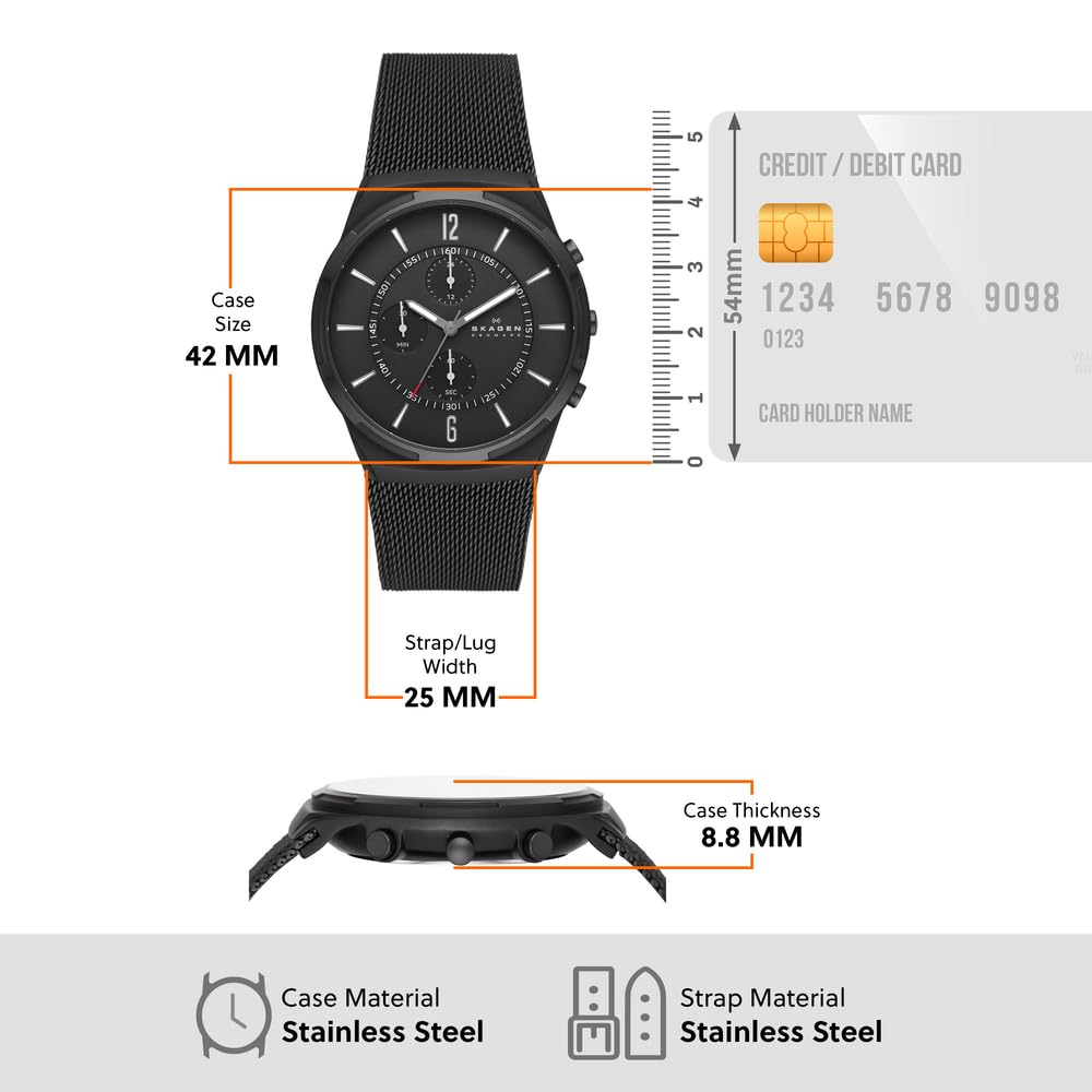 Skagen Watch Melbye Chronograph Multicolor SKW6802