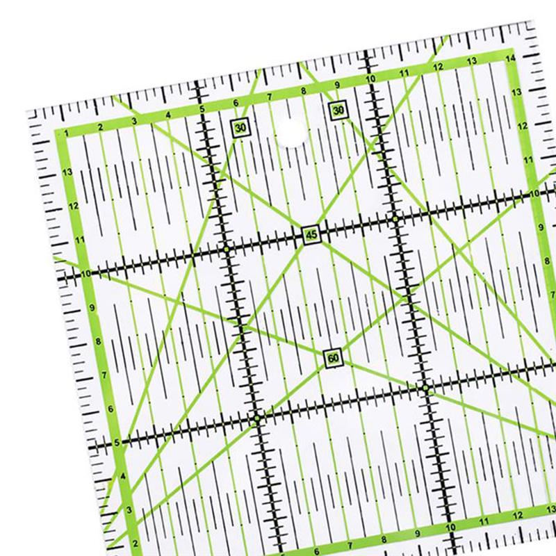 15*15 Cm Quilting Sewing Patchwork Ruler Home Art Cutting Tool Tailor Craft Diy