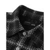 GXG Men's Loose Fit Long-Sleeve Plaid Shirt Jacket