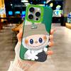 Labubu's Trendy and Cool Adventure Style" Fashion Case for Oppo/Realme Series.Oppo A12,A1 Pro,Reno6 Lite,A3x,A32,A58,A17,Realme 7i,9i,V23,C15,C25Y...