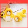 Snub Nosed Monkey Plush Toy Hanging Ornament Cute Table Companion For Kid And Collectors