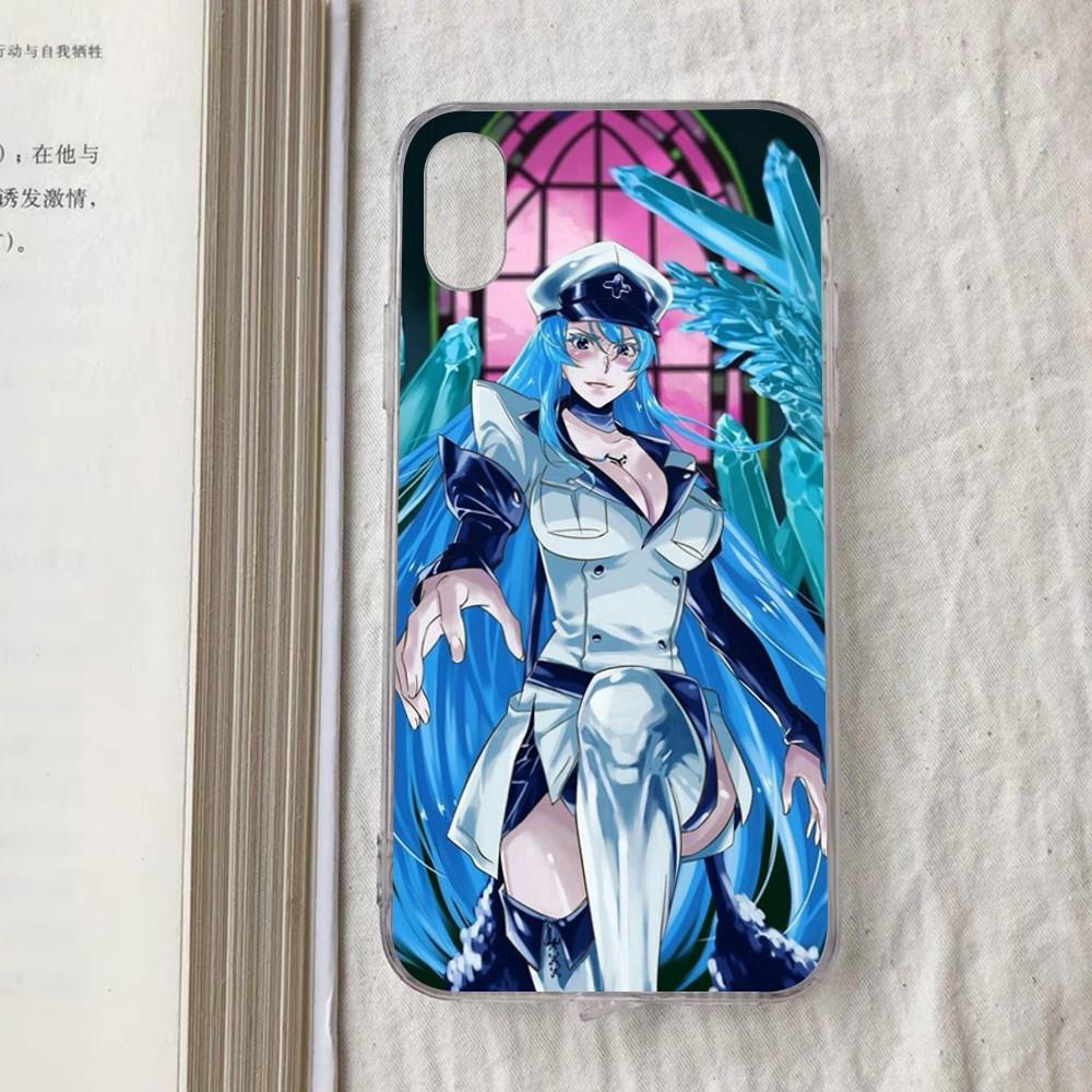 Akame Ga Kill Esdeath Phone Case For IPhone 15 14 11 12 13 Mini Pro XS Max Cover 6 7 8 Plus X XR SE 2020 Funda Shell