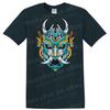 Geometric Animal Head T Shirt Graphic Print Cool Design Tee for Art Lovers