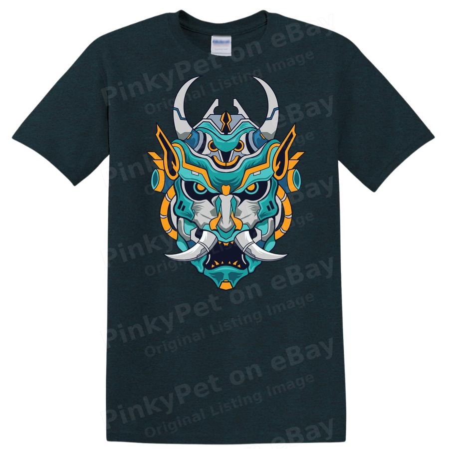 Geometric Animal Head T Shirt Graphic Print Cool Design Tee for Art Lovers