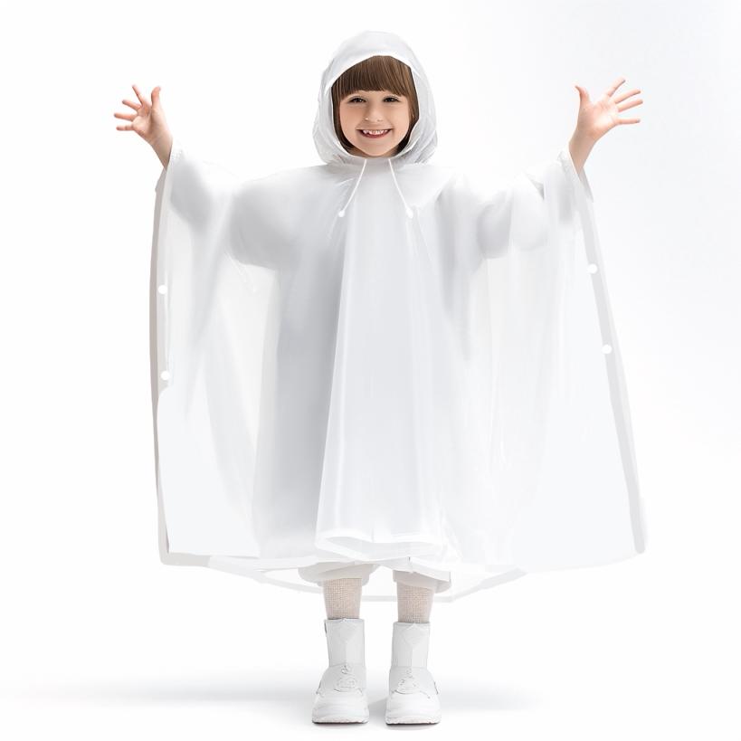 Disposable Raincoat for Children, Boys and Girls, Plus-Size Poncho for Rafting and Rainy Days, Portable for Use In Amusement Parks