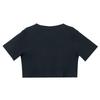 Nike Crop Tops Women's Black Crew Neck Moderate DV7871-010