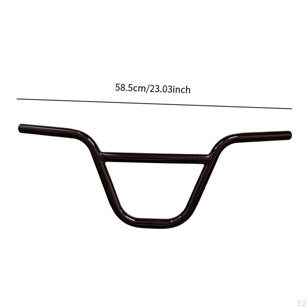 Bike Handlebar High Carbon Steel Supplies Sturdy 22.2 Replace Stylish Simple Installation