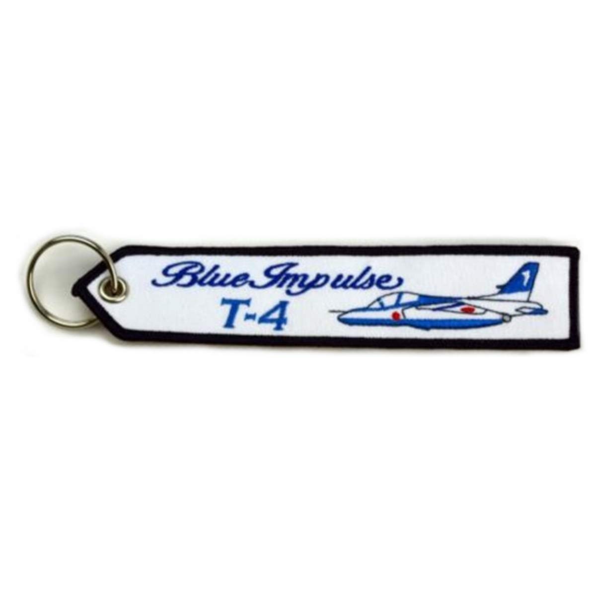 

KB Original Item Embroidered Tag Keychain Blue Impulse KBTAG007 T-4