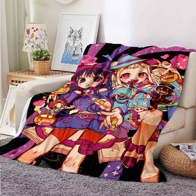 💰Cumpără Cartoon Blanket Japan Anime ToiletBound Hanakokun Print