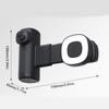Wireless Shoot Photo Stick Stand Picture Helper With Rotatable Phone Holder And Rechargeable LED Light For Simple Use