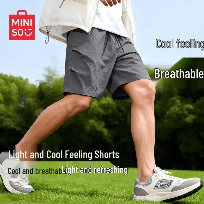 MINISO Men s Summer Loose Fit Cargo Shorts 2XL
