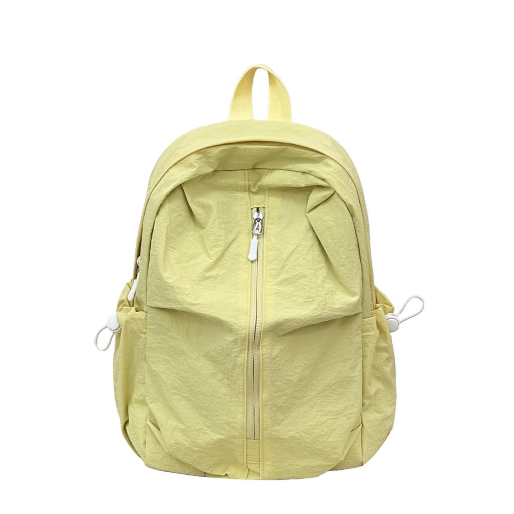 Schoolbag schoolbag female college students simple niche design sense backpack high value junior high school students leisure travel backpack
