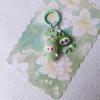Doll Vinyl Sitting Cute Baby Mobile Phone Pendant Keychain Handmade DIY Car Pendant