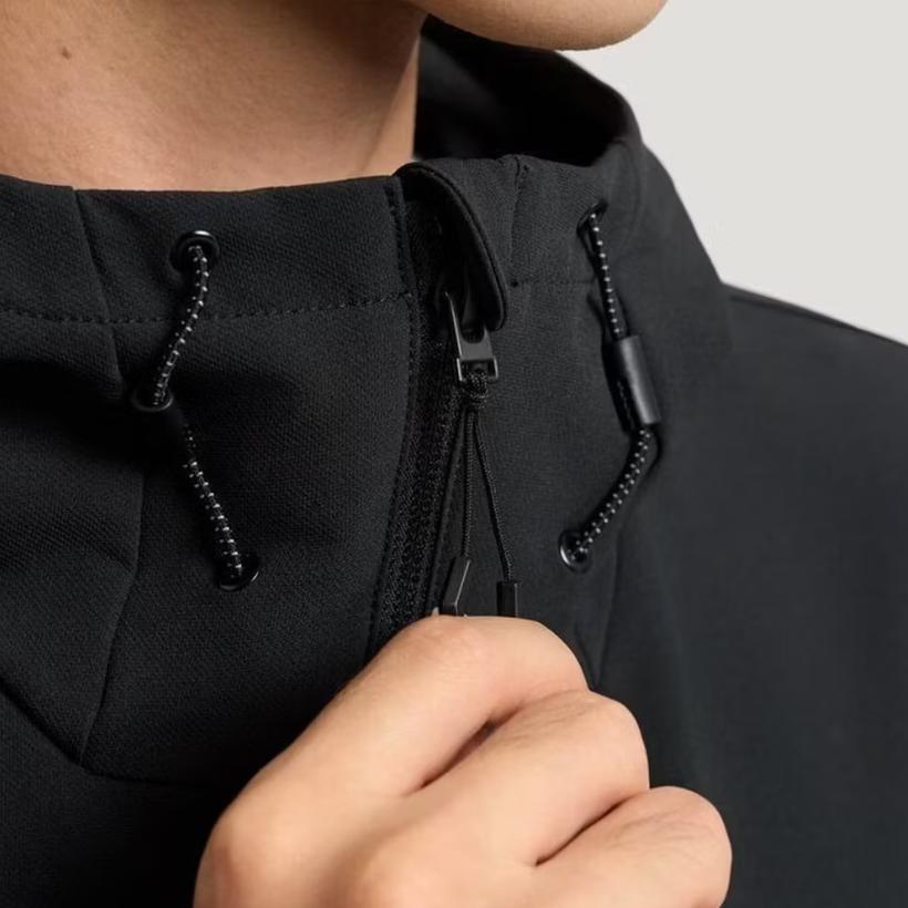 Adidas Softshell Outdoor Hooded Warm Zipper Jacket Men Jackets KD9409