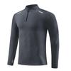 Men's Quick-Dry Half-Zip Long Sleeve Sports T-Shirt - 2024 Spring/Autumn Running & Fitness Apparel