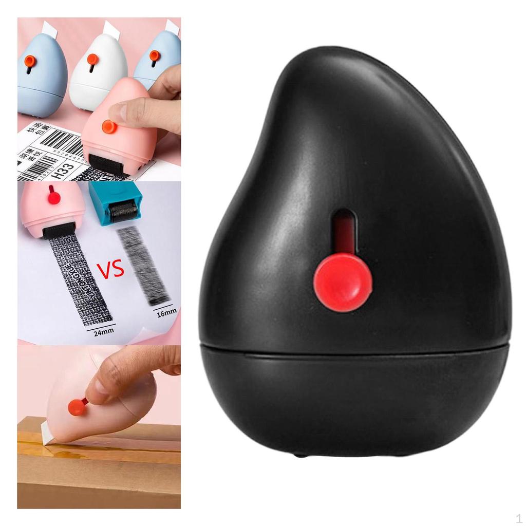 Theft Roller Stamp, Reusable , Opener For Personal Privacy Address ,Girls Boy, Letters
