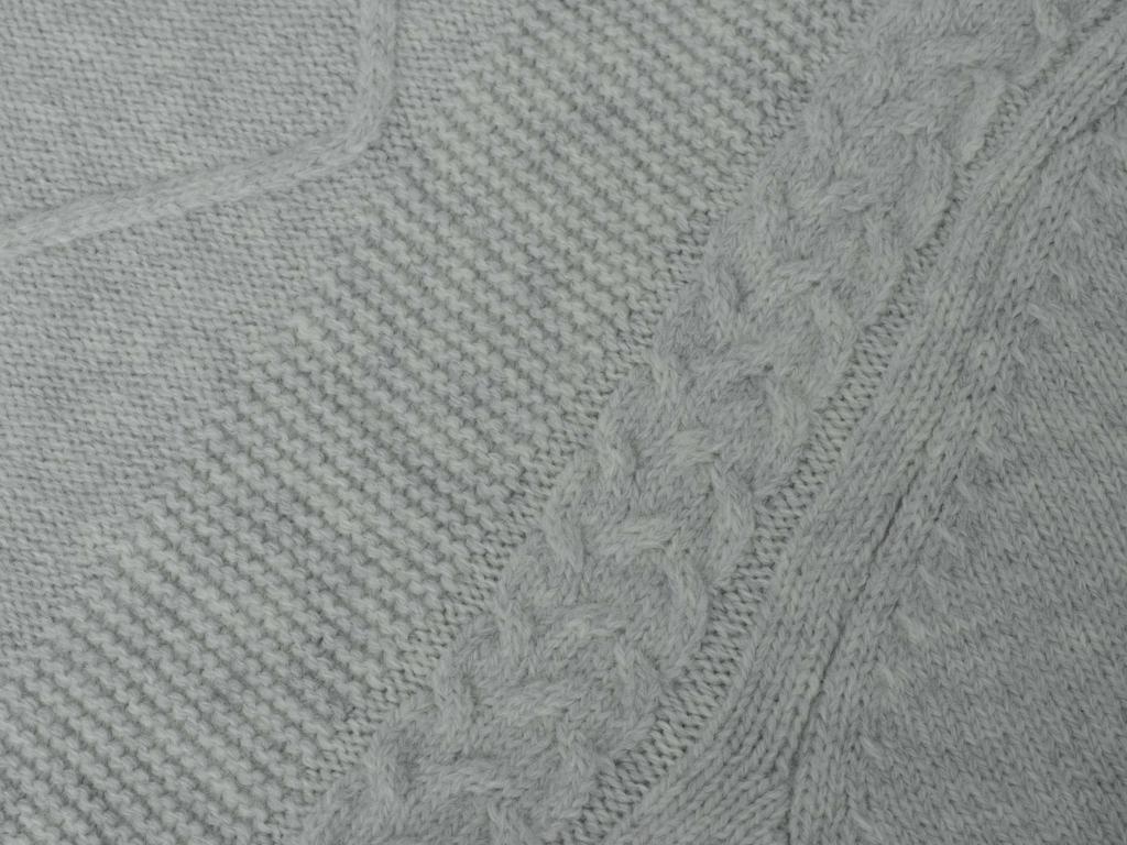 Men's turtleneck sweater - 8157 GREY M