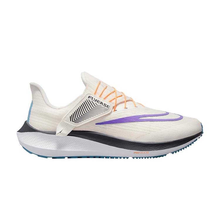 Nike  Air Zoom Pegasus 39 FlyEase Phantom Psychic Purple Women Sneakers White Summit-White Cerulean DJ7383-003