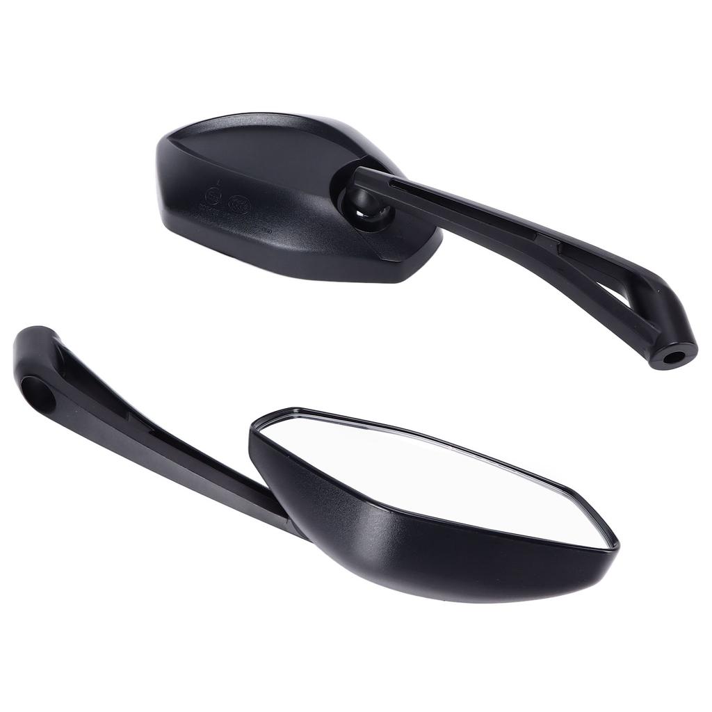 2 buc Stânga Dreapta Motocicletă Convex Oglindă Retrovizoare Negru Oglindă Laterală Înlocuire pentru SUZUKI GSXS750