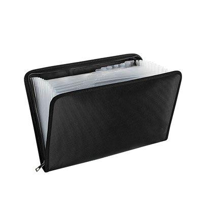 

A4 Organ Folder Fireproof and Waterproof Office Document Package Multi layer Important File Folder Classification Bag