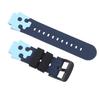 15mm Silicone Watch Band for Kids Water Proof Sport Watch Band Replacement with Stainless Steel Buckle