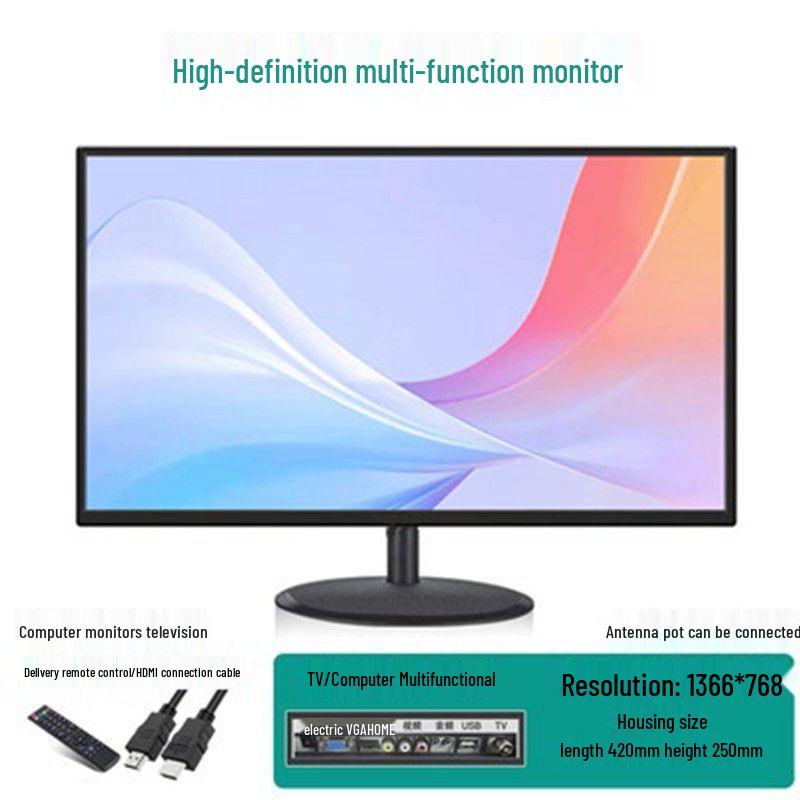 Ecran de Afișare pentru Supraveghere Nou: Monitor Desktop 19, 22, 24 inch pentru Acasă și Birou