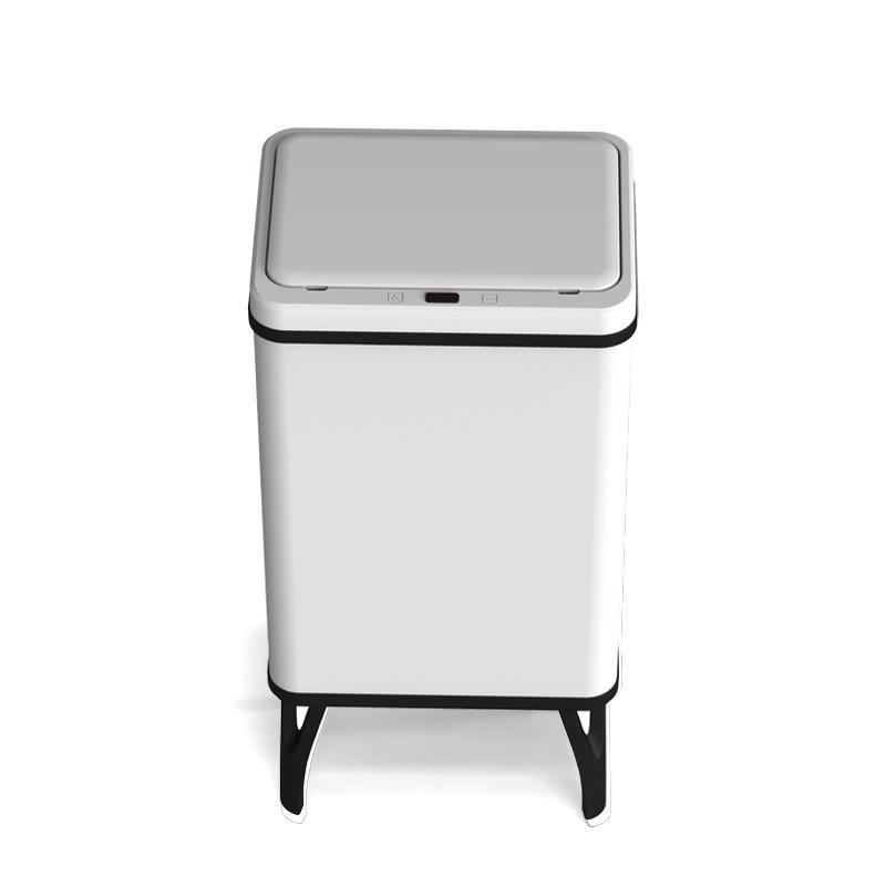 

Stainless Steel Trash Can Intelligent Sensing Garbage Bin Large Capacity High Tripod Trash Bins Kitchen Cleaning Accessories