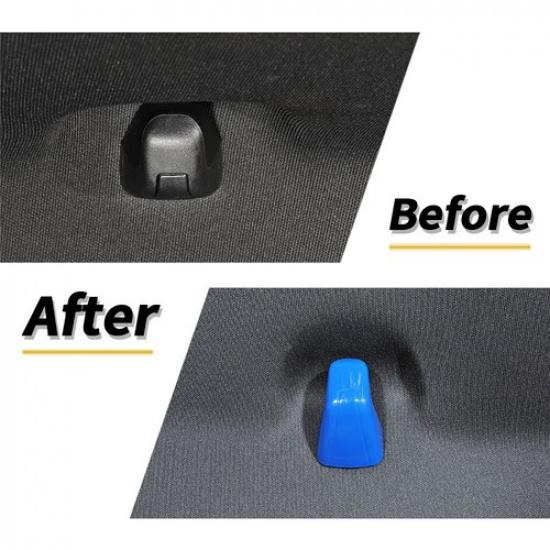 Inner Rear Hook Cover Trim Decor fit for Dodge Challenger 2015+ Accessories Blue